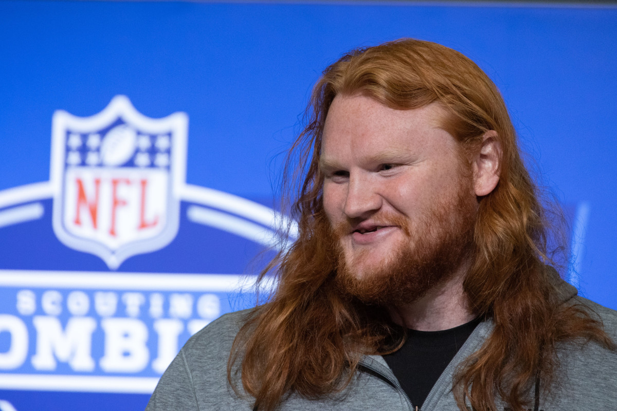 NDSU LT Cody Mauch at Combine
